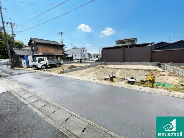 京都市右京区鳴滝泉殿町　第2期　新築一戸建ての外観|現在の進捗状況です！順調に作業進行中、完成が待ち遠しいです！詳細の間取り等、お気軽にお問い合わせください！
