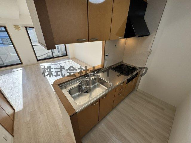 ルミエール八尾のキッチン