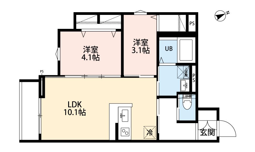 CASA・K　府中の間取り