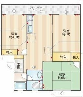 【間取り】 | さがみ野東洋マンション
