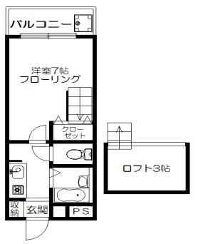 プラム常磐平の間取り