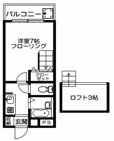 プラム常磐平の間取り