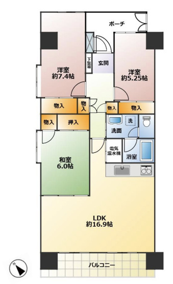 【間取り】 | 和戸クレストヒルズ