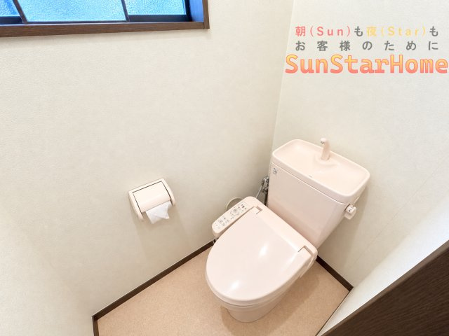【※サンスターホーム限定物件】瑞穂町箱根ヶ崎　注文施工のトイレ