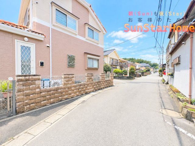 【※サンスターホーム限定物件】瑞穂町箱根ヶ崎　注文施工の前面道路含む現地写真