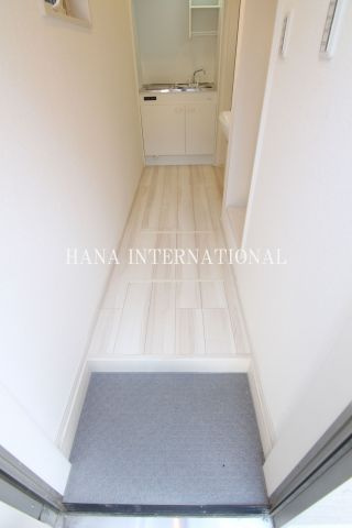 グリーンフォレスト亀有の玄関