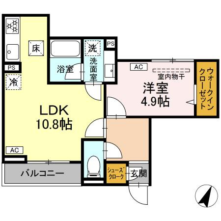 D-Neukの間取り