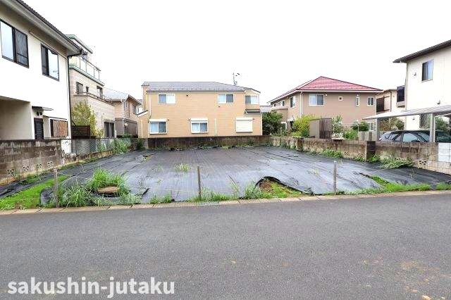 袖ヶ浦６丁目　売地の前面道路含む現地写真|北東側約5.9ｍ公道面