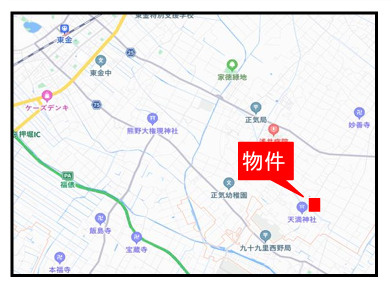 【地図】 | 東金市関下　売地