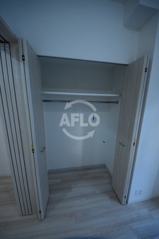 S-RESIDENCE阿波座WESTの収納|S-RESIDENCE阿波座WEST　クローゼット