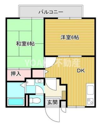 ドエル福神の間取り