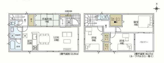 【間取り】 | 半田市向山町第2　3号棟【仲介手数料0円】