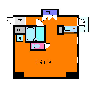 ハウゼ芦屋の間取り