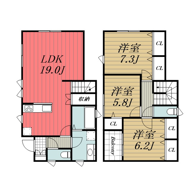 【間取り】