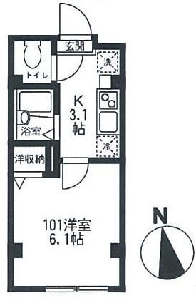 ノナ駒場の間取り