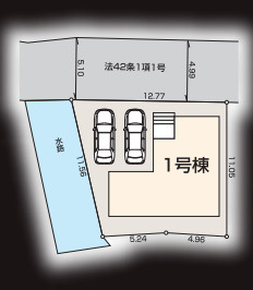 【区画図】 | 川越市今成三丁目　新築戸建