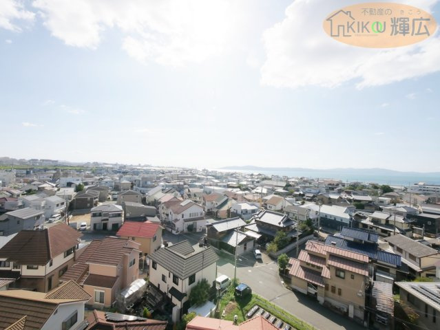 ロイヤルアーク明石江井ヶ島　9階の展望