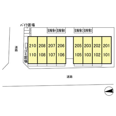ベルウィルの区画図