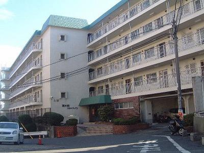 関大前スカイハイツA棟の外観|外観もきれいです