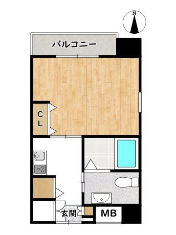 クオリティライフ壱番館の間取り