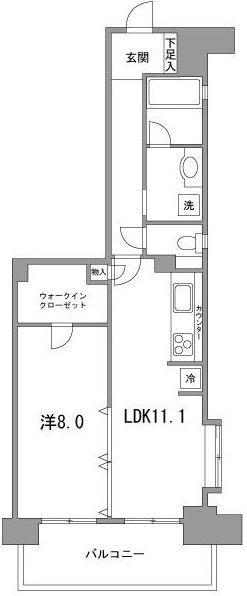 ライオンズプラザ池之端の間取り|間取りです。