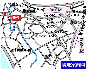 メゾン　ソレイユの地図|セキスイハイム施工