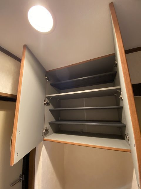 尼崎市武庫町１丁目のアパートの収納