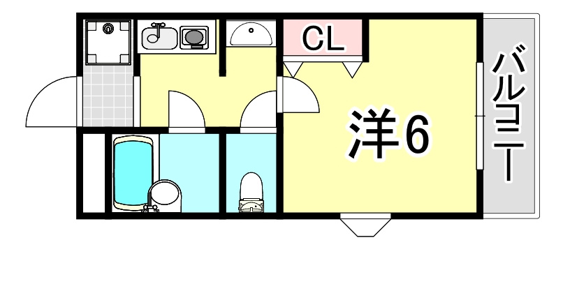 ステラハウス14の間取り