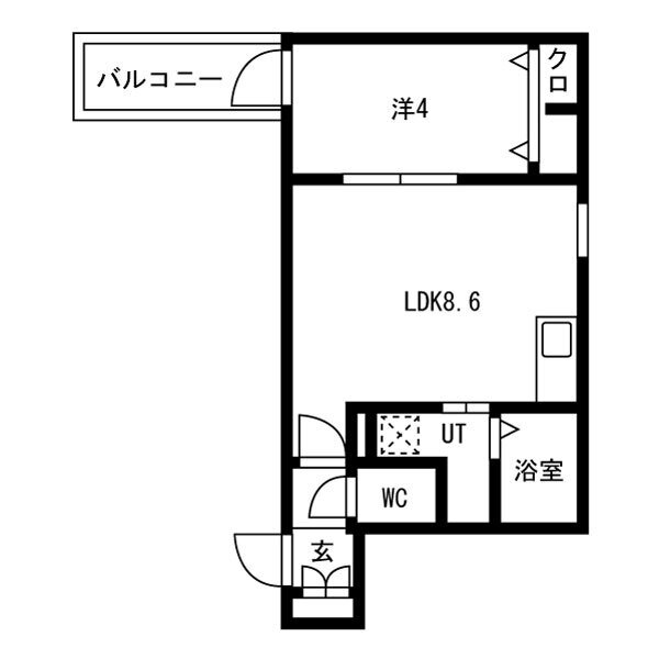 H-maison加美正覚寺XIの間取り