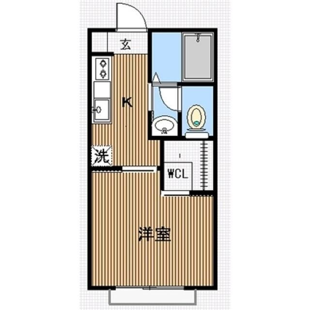 グリーンパレス小林の間取り
