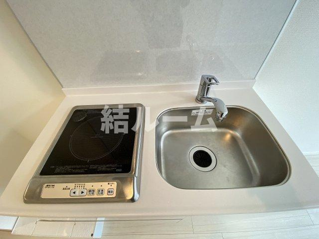 板橋区氷川町のアパートのキッチン