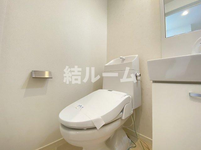 板橋区氷川町のアパートのトイレ