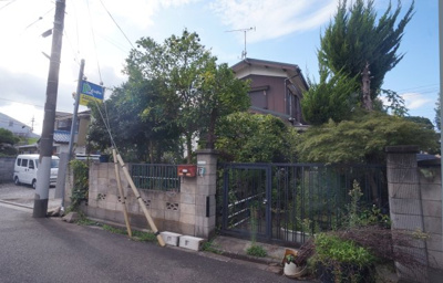 【外観】 | 江戸川区鹿骨2丁目　土地 | 南東向き日当たり良好です！