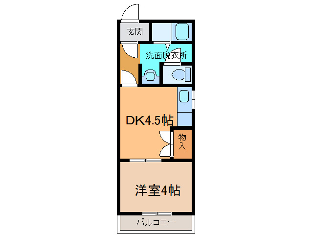 サンシャイン223の間取り