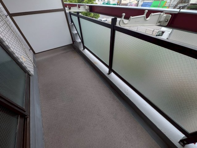 エナブル笠屋のバルコニー