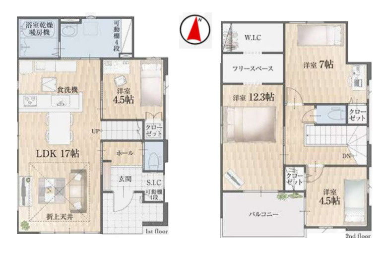 蓮田市見沼町　3期　新築一戸建て　リガーレ　02