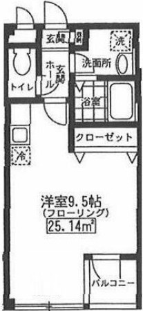 レスポワールの間取り|間取りです。