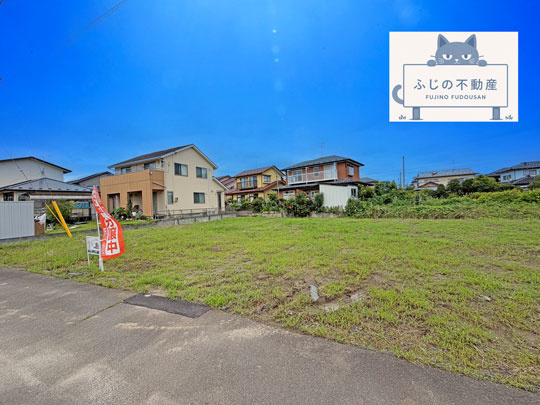 多賀城市山王の前面道路含む現地写真
