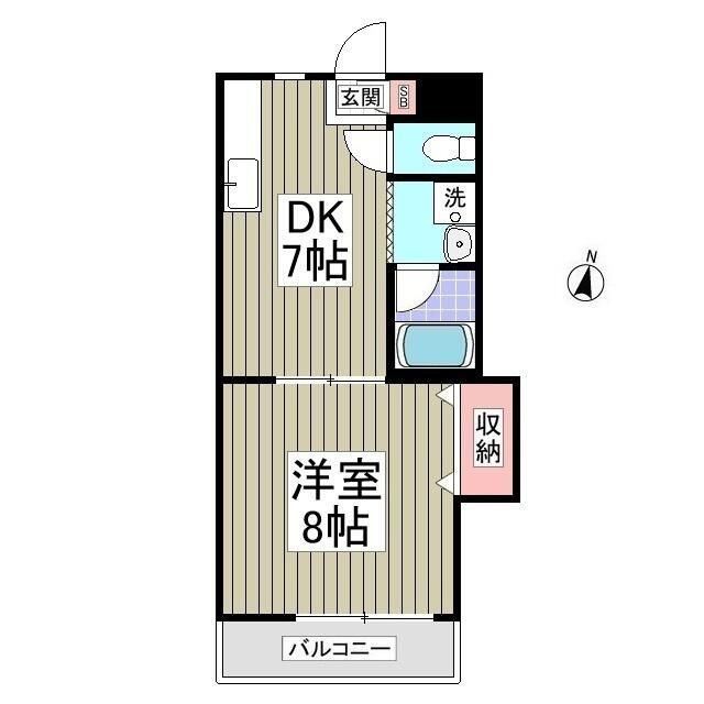 第２成城島田マンションの間取り