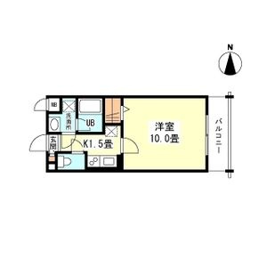 コンフォール ドミール Kの間取り