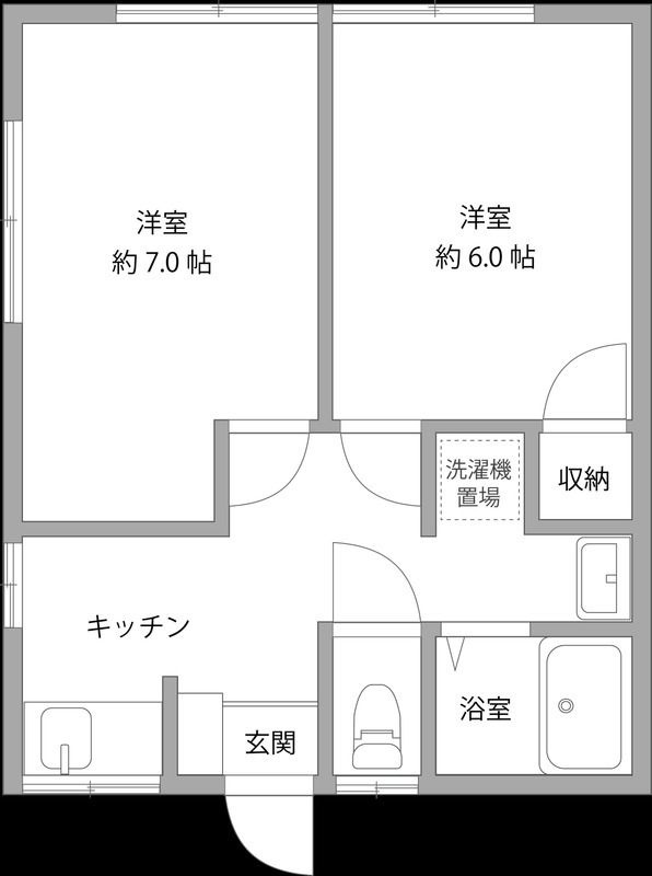 グリーンハイム東尾久の間取り