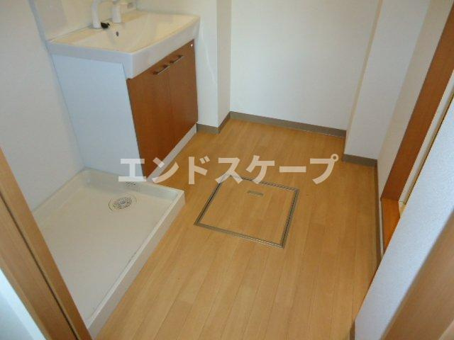 マーチ　ブラウンⅡの設備|脱衣所
高崎、前橋のお部屋探しはエンドスケープまで！お客様の理想お聞かせ下さい♪