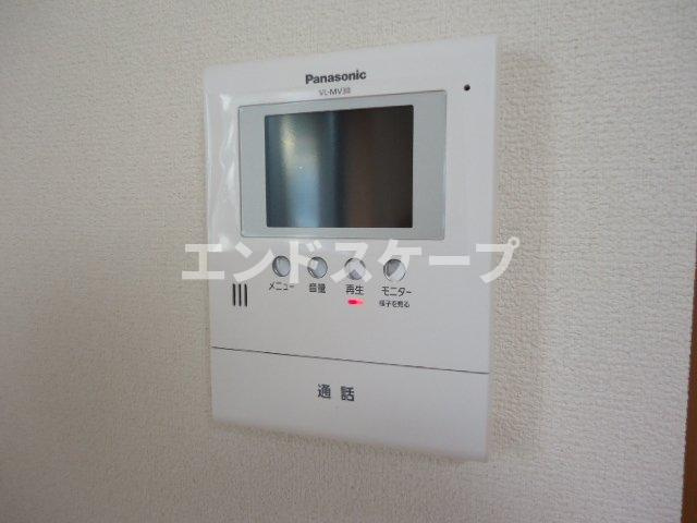 マーチ　ブラウンⅡのセキュリティ|カメラ付インターホン
高崎、前橋のお部屋探しはエンドスケープまで！お客様の理想お聞かせ下さい♪