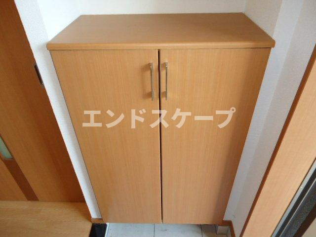マーチ　ブラウンⅡの収納|下駄箱
高崎、前橋のお部屋探しはエンドスケープまで！お客様の理想お聞かせ下さい♪