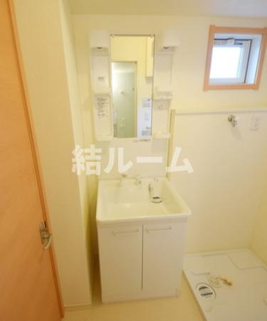 北区赤羽２丁目のアパートの洗面所