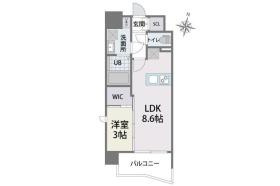 福岡市城南区別府１丁目の賃貸マンションの間取り|間取り図