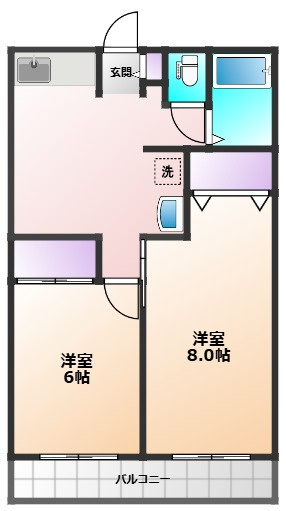 吉田第1マンションの間取り