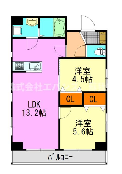 【間取り】 | Vista本千葉