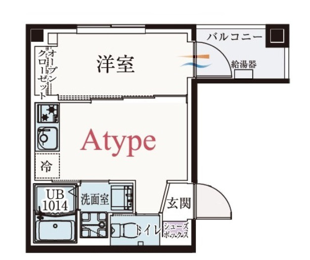 b’CASA池袋WESTの間取り