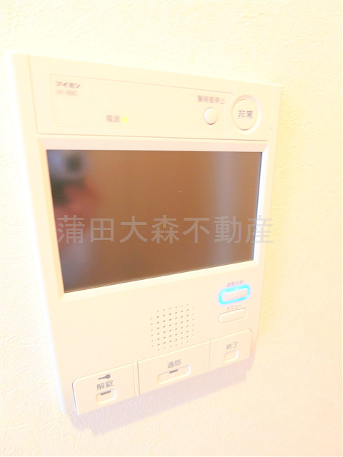 ルーブル蒲田南七番館の設備|TVモニター付オートロック　インタ―ホン